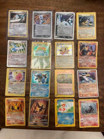 Pokémon kaarten verzameling WOTC EX VMAX 1st ed rares star beschikbaar voor biedingen