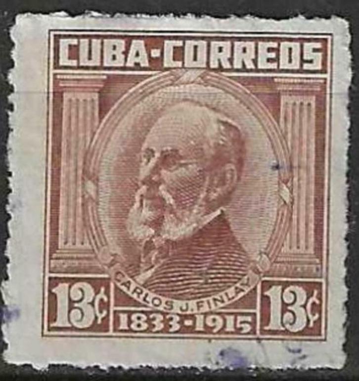 Cuba 1964 - Yvert 696B - Patriotten - Carlos Juan Finlay(ST), Postzegels en Munten, Postzegels | Amerika, Verzenden