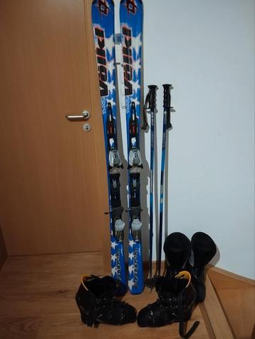 Ski Volkl Supersport Glide 168cm+ bottines Tecno 315mm +-42