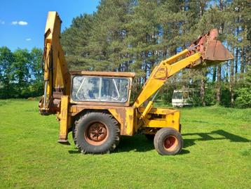 Excavatrice de chargement pour tracteur JCB 3 D2, Enlèvement, Excavatrice