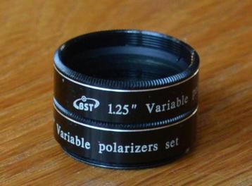 Polarisatiefilter 1.25" (ook als ND filter) beschikbaar voor biedingen