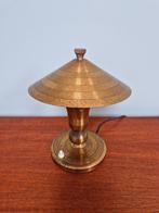 Art Deco messing lamp, jaren 20-30, Ophalen of Verzenden