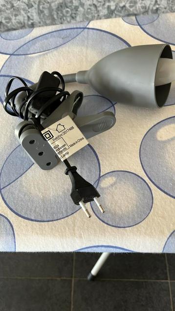 2 lampes réglables de manière flexible avec pince, Enlèvement, Comme neuf