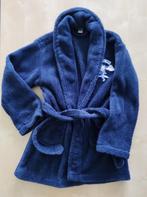 Donkerblauwe badjas, maat 98/104, Comme neuf, Vêtements de nuit ou Sous-vêtements, Garçon ou Fille, Enlèvement ou Envoi