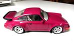 Porsche 911-Fuschia 1993 SOLIDO 1/18, Ophalen of Verzenden, Nieuw, Auto, Solido