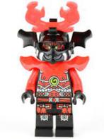 Lego figuur Stone Army Warrior - Red Face njo075 Ninjago, Nieuw, Ophalen of Verzenden, Lego, Losse stenen