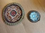 set van 2 vintage kanten placemats, Ophalen