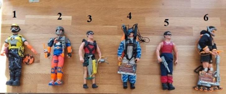 action man, Kinderen en Baby's, Speelgoed | Actiefiguren, Gebruikt, Ophalen of Verzenden