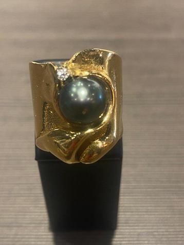 Unique JP De Saedeleer Ring – 24kt Gold, 17g beschikbaar voor biedingen