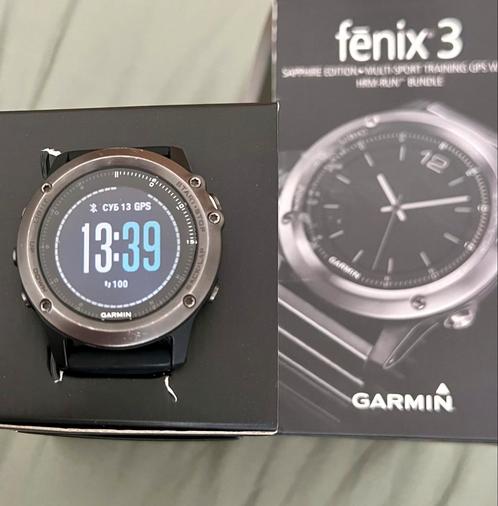 Garmin fēnix 3 | Sporten en Fitness (Gray Performen Bundle), Bijoux, Sacs & Beauté, Montres | Hommes, Comme neuf, Enlèvement ou Envoi