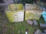 Authentieke bloembakken 50x50x50cm ., Ophalen