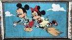 Mickey en Minnie op bezem - vloerkleed, Ophalen of Verzenden, Gebruikt