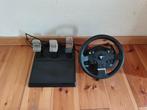 Force feedback sim stuur trustmaster tmx met t3pa pedalen, Ophalen