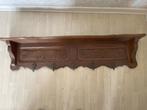 2x houten wandkapstok, Ophalen, Zo goed als nieuw, Hout