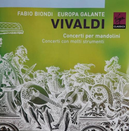 Vivaldi/Concerti per Mandolini ea - Europe Galante / Biondi, CD & DVD, CD | Classique, Comme neuf, Orchestre ou Ballet, Enlèvement ou Envoi