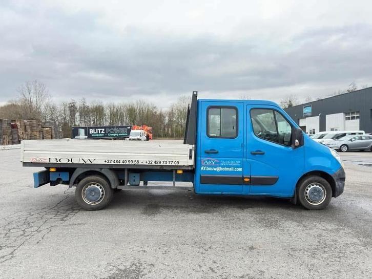 Renault Master DoKa Pritsche L3H1 T35 2.3dCi 7 PL, Auto's, Renault, Bedrijf, Te koop, Master, ABS, Airbags, Airconditioning, Alarm