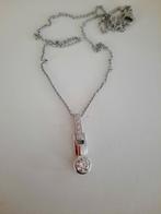 Nona jewels ketting, Handtassen en Accessoires, Kettingen, Ophalen of Verzenden, Zo goed als nieuw, Zilver, Zilver