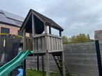 Speelhuis met glijbaan, Ophalen, Gebruikt, Hout