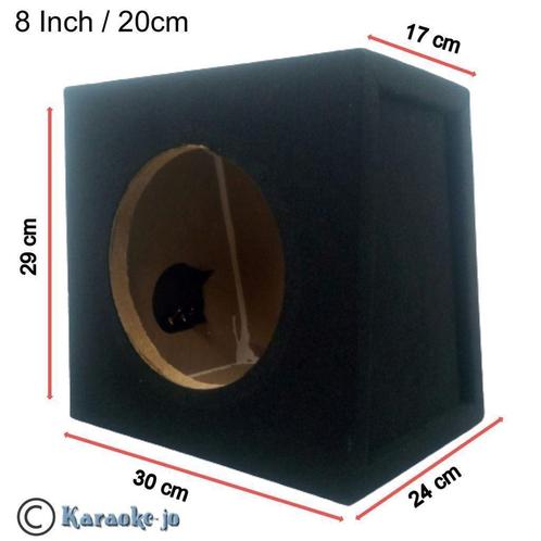 Subwoofer behuizing MDF 8 Inch 20 Cm, Autos : Divers, Accessoires de voiture, Neuf, Enlèvement ou Envoi