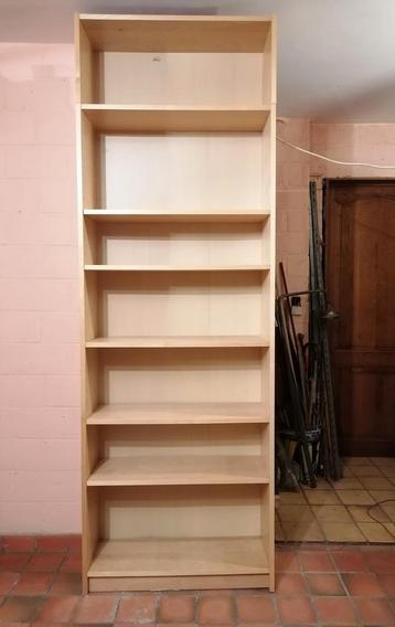 Billy IKEA 80 cm couleur bouleau année 2005 avec surmeuble  beschikbaar voor biedingen