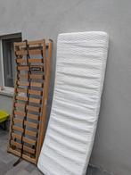 Matras + lattenbodem, Huis en Inrichting, Slaapkamer | Matrassen en Bedbodems, Ophalen, Zo goed als nieuw, Matras