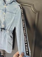 C&A denim hoodie-jurk – lichtblauw meisjes, Kinderen en Baby's, Kinderkleding | Maat 140, Ophalen, C&A, Meisje, Zo goed als nieuw