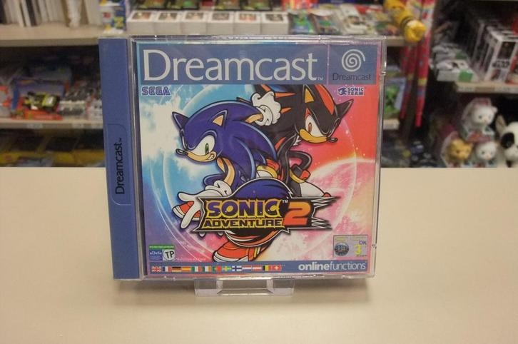 Sonic Adventure 2 (cib) dreamcast, Games en Spelcomputers, Games | Sega, Gebruikt, Saturn of Dreamcast, Platform, 1 speler, Vanaf 7 jaar