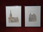 Schilderijen / tekeningen kerk & oude gemeentehuis Poppel, Ophalen