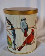 Oud blik chocolade Cote d'Or met vogels., Ophalen of Verzenden