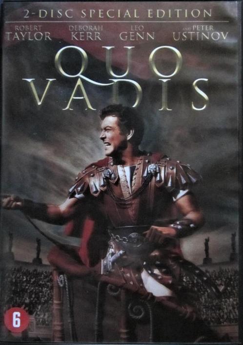 DUBBELE DVD ACTIE/GESCHIEDENIS- QUO VADIS , Cd's en Dvd's, Dvd's | Actie, Nieuw in verpakking, Actiethriller, Alle leeftijden