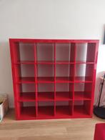 Ikea Expedit glanzend rood 4x4, Ophalen, Gebruikt