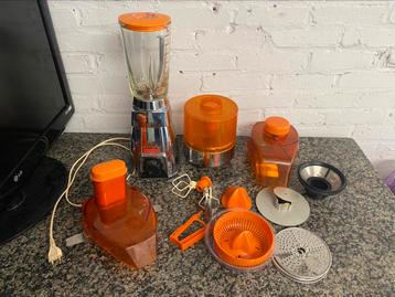 Steca blenderrobot met vintage accessoires  beschikbaar voor biedingen