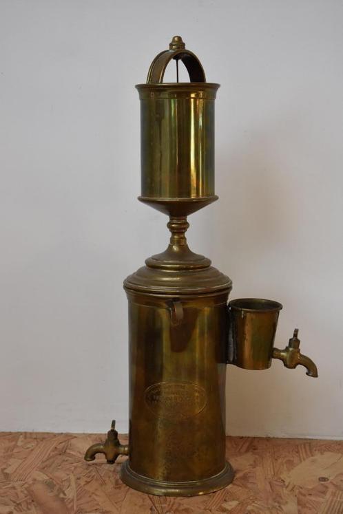 oliefilter koper antiek deco Thomas Neuray Liège, Antiquités & Art, Antiquités | Bronze & Cuivre, Cuivre, Enlèvement ou Envoi