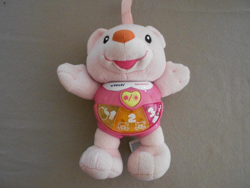 Vtech Beertje met licht en muziek, Ophalen of Verzenden, Zo goed als nieuw