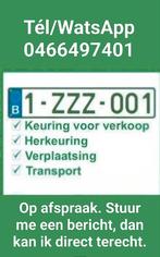 Verhuur van Z-platen   keuring  Verplaatsen..., Autos : Divers, Garages