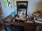 Make up tafel en bankje, Ophalen