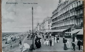 Carte postale BLANKENBERGE la digue ZEEDIJK hotel de la OCEA, Enlèvement ou Envoi, Comme neuf