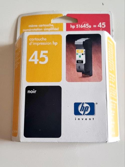 5 cartouches d'encre noir HP 45, Computers en Software, Printerbenodigdheden, Zo goed als nieuw, Ophalen