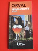 * AMBASSADEURS * ORVAL * 2023, Collections, Marques de bière, Comme neuf, Autres marques, Autres types, Enlèvement ou Envoi