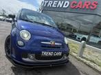 Abarth 595 Turismo.BoiteAuto.SPORT.CUIR.InterscopSound.GAR1, Auto's, Abarth, Automaat, 4 zetels, 4 cilinders, Blauw