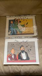 Lot 2 dessin tintin, Collections, Personnages de BD, Tintin