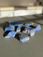 Ruwe stukken lapis lazuli (9 stuks, 962 gram), Verzamelen, Mineralen en Fossielen, Ophalen of Verzenden