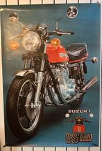 Vintage poster Suzuki GS1000 DOHC, Verzamelen, Ophalen of Verzenden, Zo goed als nieuw