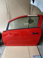 OPEL CORSA D ROOD Z547 Links linker deur portier 3 deurs, Auto-onderdelen, Gebruikt, Opel, Deur
