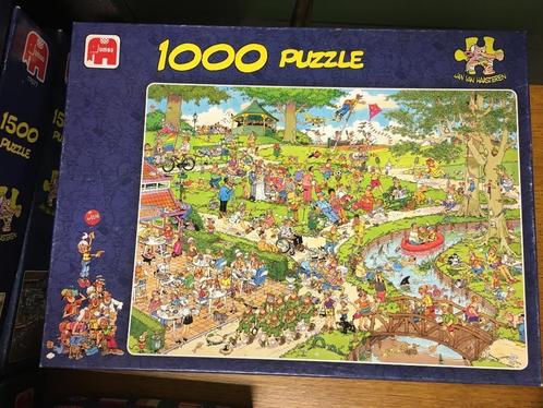 Puzzel Jan Van Haasteren, Hobby & Loisirs créatifs, Sport cérébral & Puzzles, Comme neuf, Puzzle, 500 à 1500 pièces, Enlèvement ou Envoi