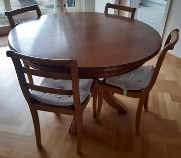 Table ronde de salle à manger, Maison & Meubles, Tables | Tables à manger, Quatre personnes, Rond, 100 à 150 cm, Enlèvement