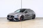 MERCEDES CLA 45 S 4MATIC + | GARANTIE | PANO |  360, Auto's, Automaat, CLA, 4 cilinders, Alcantara