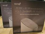 Asus ZenWifi Xp4 2-pack - Wi-Fi 6 Powerline Hybrid Mesh, Ophalen of Verzenden, Zo goed als nieuw, Router, ASUS