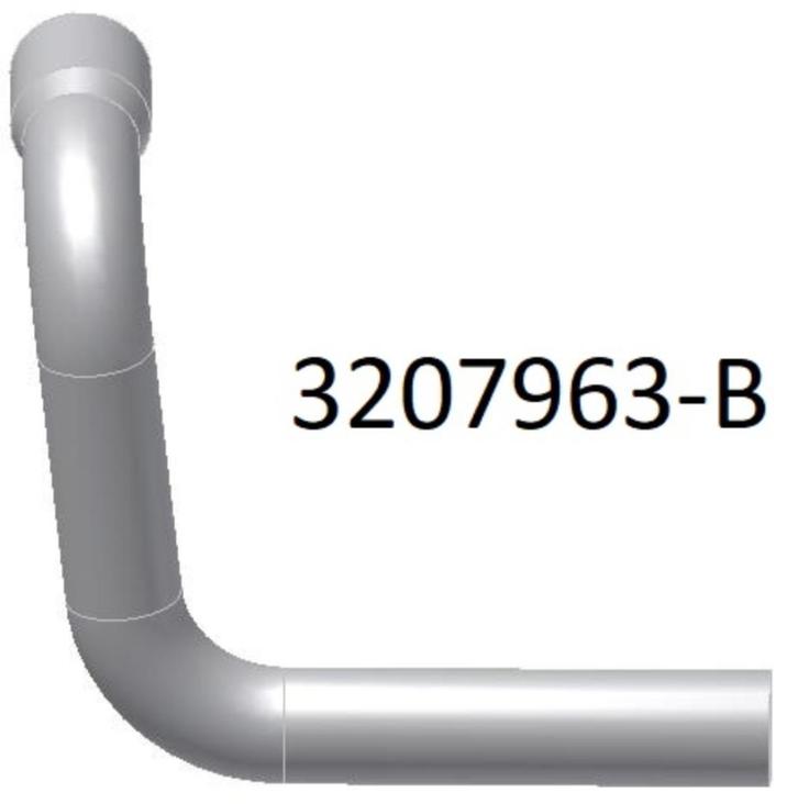 Onderste koelwaterslang / radiatorslang Volvo 340, Auto-onderdelen, Motor en Toebehoren, Volvo, Nieuw, Ophalen of Verzenden