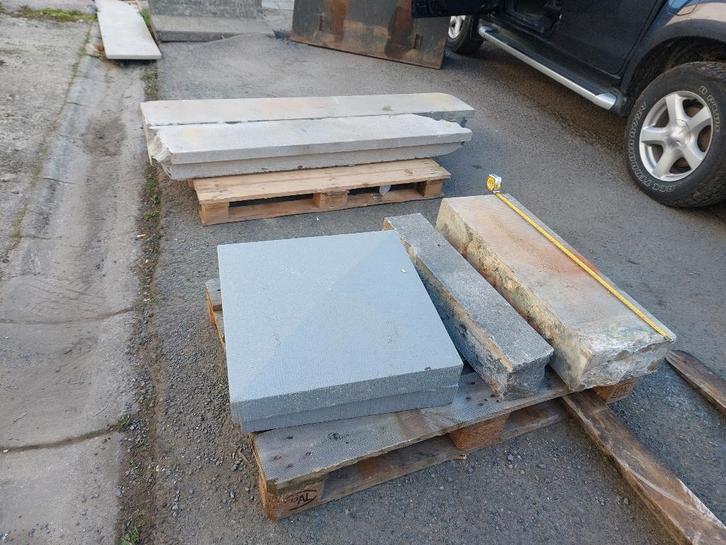 Magnifique Seuils ancienne pierre  bleues, Bricolage & Construction, Briques, Utilisé, Pierres naturelles, Enlèvement